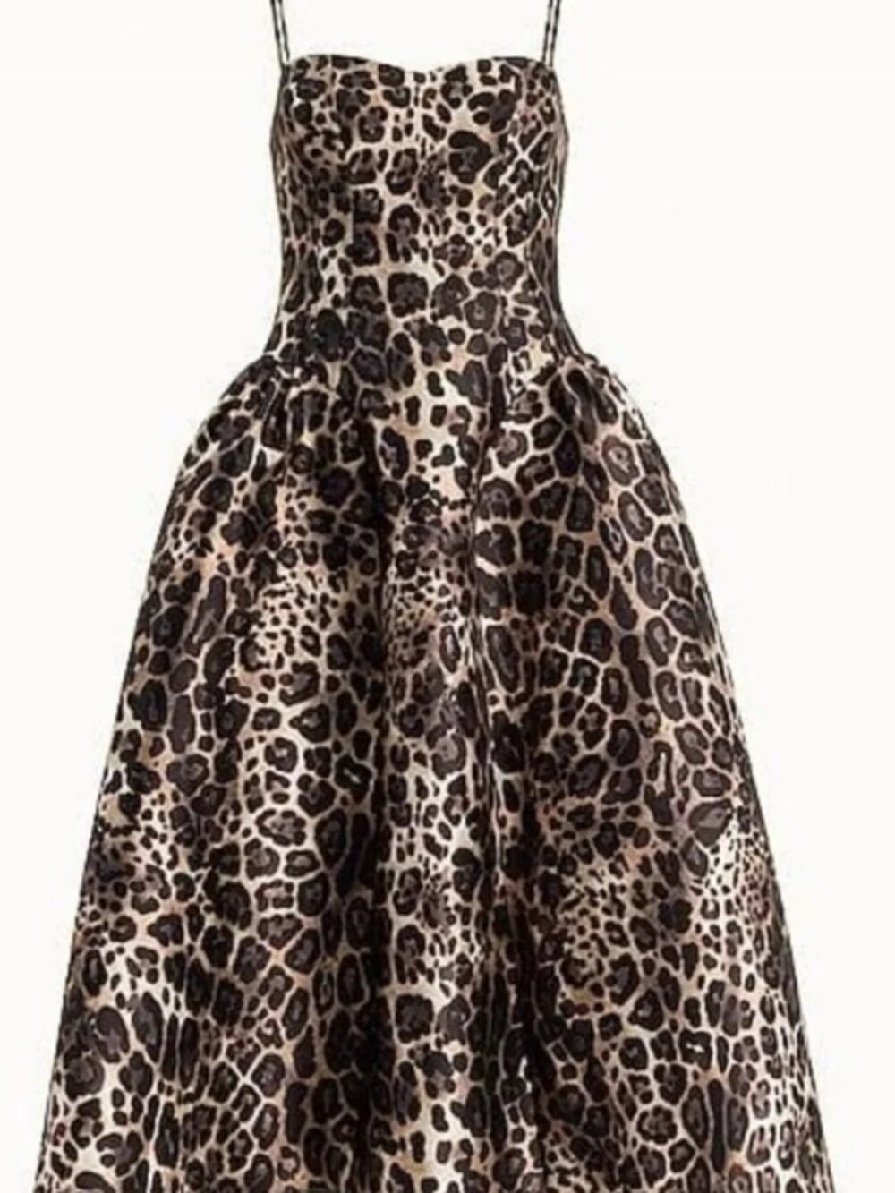 Express Beckham Leopoard Print Party Dress